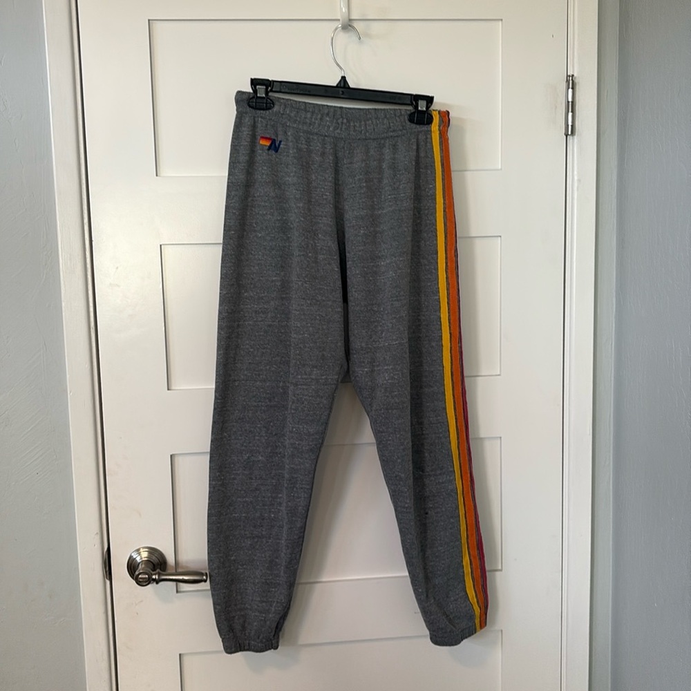 Grey aviator nation sweatpants!